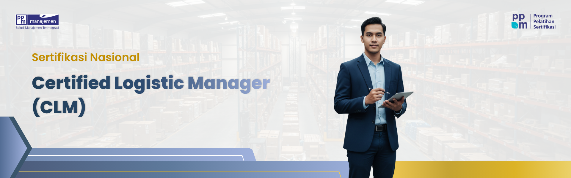 Banner Manajer Logistik