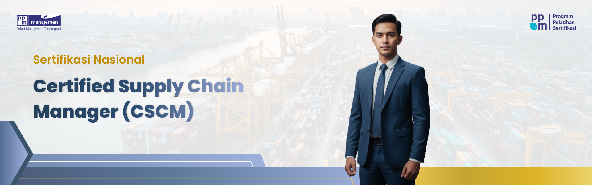 Banner Manajer Rantai Pasok (CSCM)